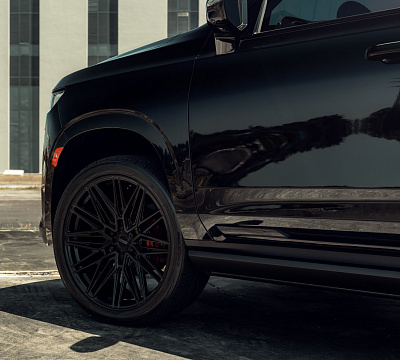 Фото дисков Vossen HF6-5 на Cadillac Escalade V