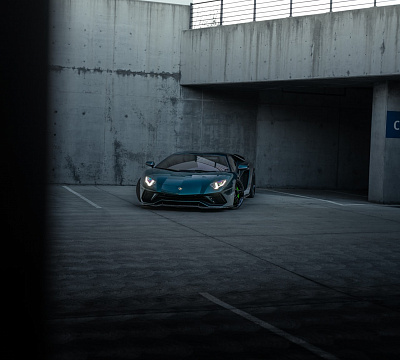 Фото дисков Brixton Forged TR05 на Lamborghini Aventador