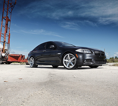 Фото дисков Vossen CV3 на BMW 5/M5 (F10)