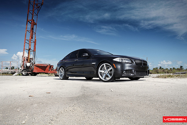 Фото дисков Vossen CV3 Серебро на BMW 5/M5 (F10)