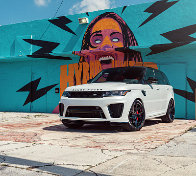 Фото дисков Vossen HF-5 на Land Rover Range Rover Sport II