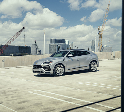 Фото дисков Vossen HF-7 на Lamborghini Urus
