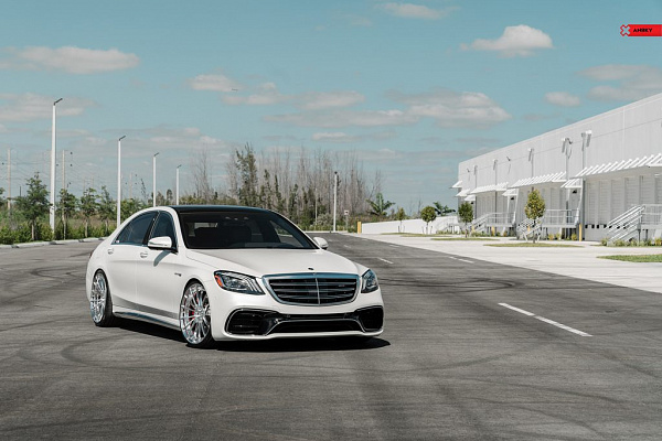 Фото дисков Anrky AN29 Полированный лак на Mercedes-Benz S-Class (W222, C217)