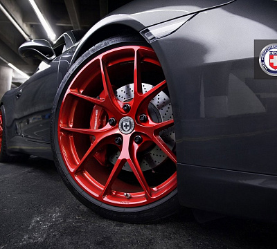 Фото дисков HRE P101 на Porsche 911 VII