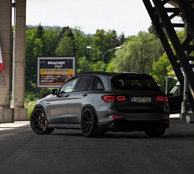 Фото дисков Vossen S21-01 на Mercedes-Benz GLC (X253, C253)