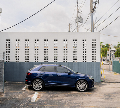 Фото дисков Vossen HF-7 на Audi Q3 (F3)