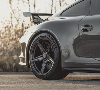 Фото дисков Vossen M-X5 на Porsche 911 VII