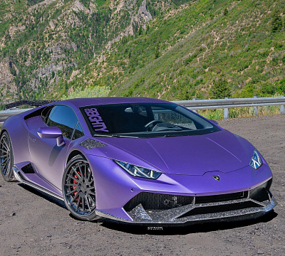 Фото дисков Strasse Wheels SV15T Deep Concave FS на Lamborghini Huracan