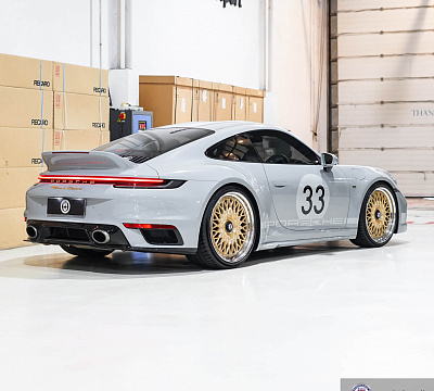 Фото дисков HRE 501 на Porsche 911 VIII