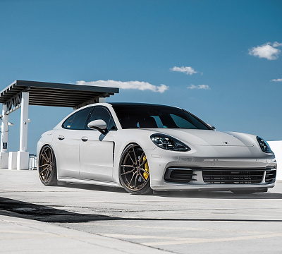 Фото дисков Anrky AN34 на Porsche Panamera III