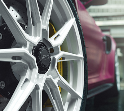 Фото дисков Vossen EVO-2R на Porsche 911 VII