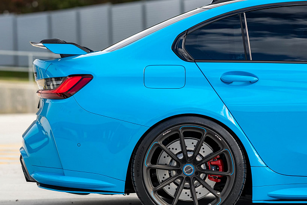 Фото дисков Brixton Forged R11-RS Сатиновый темный лак на BMW 3/M3 (G2x/G80)