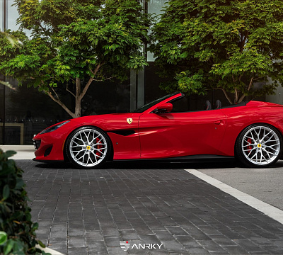Фото дисков Anrky AN10 на Ferrari Portofino