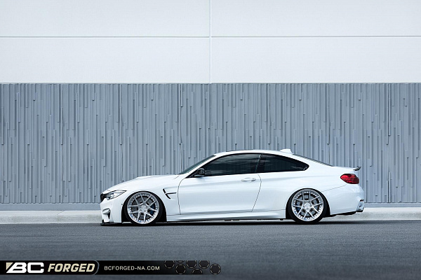 Фото дисков BC Forged HCA381 Глянцевый лак на BMW 4/M4 (F32/F82)