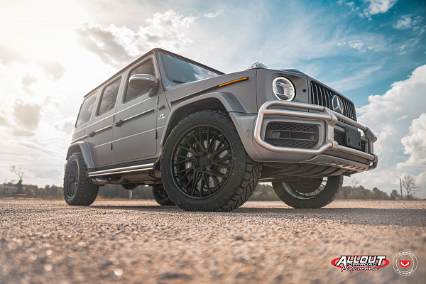 Фото дисков Vossen EVO-6T (3-Piece) Черный сатин на Mercedes-Benz G-Class III