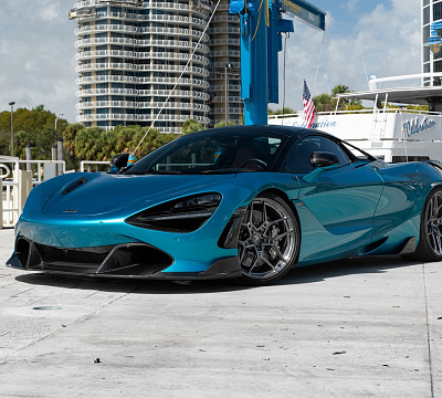 Фото дисков Anrky S1-X4 на McLaren 720S