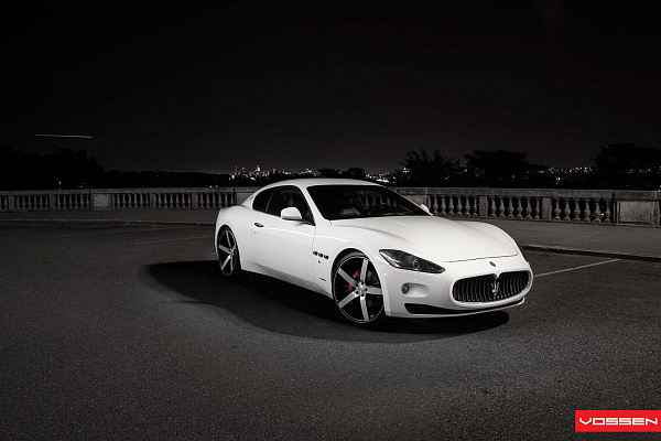 Фото дисков Vossen CV3 Алмазная проточка на Maserati GranTurismo I