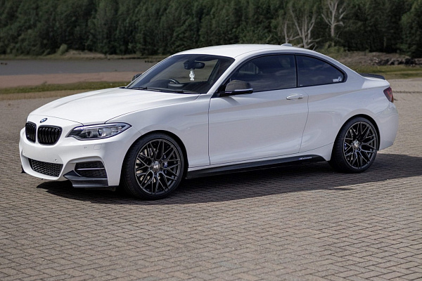 Фото дисков Bola B17 Черный сатин на BMW 2/M2 (F22/F87)