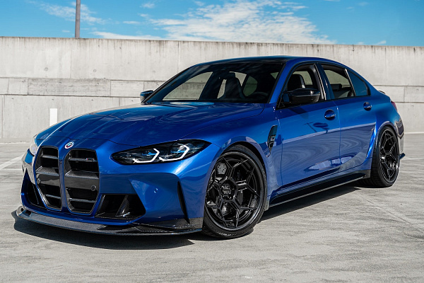 Фото дисков Radi8 R804 Carbon Series Черный сатин на BMW 3/M3 (G2x/G80)