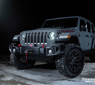Фото дисков Vossen HF-2 на Jeep Wrangler IV (JL)