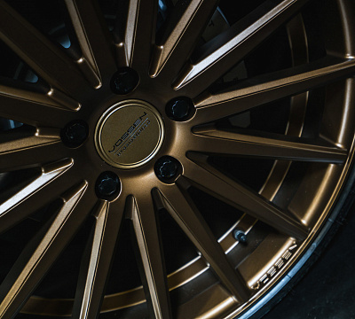 Фото дисков Vossen VFS-2 на Tesla Model 3