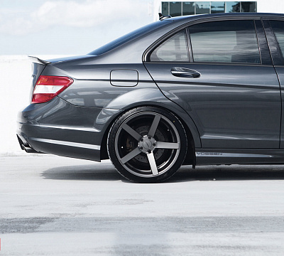 Фото дисков Vossen CV3 на Mercedes-Benz C-Class (W204)