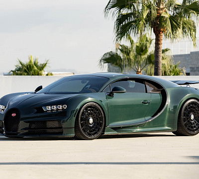 Фото дисков Vossen LC3-12 на Bugatti Chiron