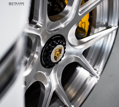 Фото дисков Strasse Wheels SM5R Deep Concave Duoblock на Porsche 911 VII