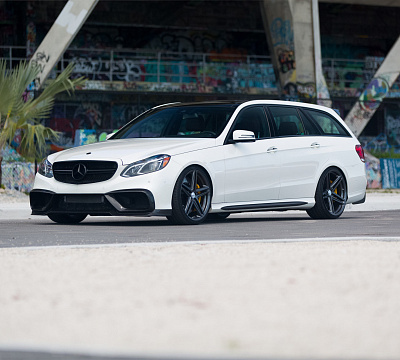 Фото дисков Vossen VFS-5 на Mercedes-Benz E-Class (W212, S212, C207)