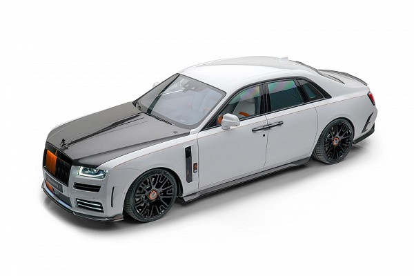 Фото дисков Mansory V.6 Черный глянец на Rolls-Royce Ghost II