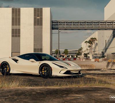 Фото дисков NOVITEC NF8 на Ferrari F8