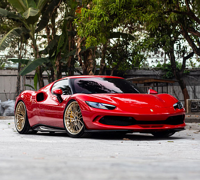Фото дисков Brixton Forged VL4 на Ferrari 296