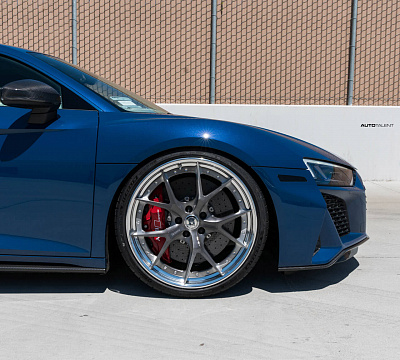 Фото дисков HRE S101 на Audi R8 (4S)