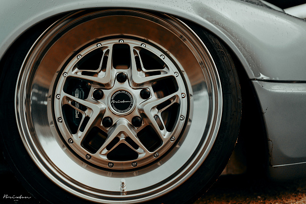 Фото дисков Brixton Forged BF01 Глянцевый тонированный лак на Porsche 911 III