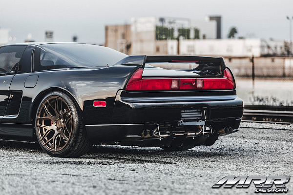 Фото дисков MRR FS01 Глянцевая бронза на Acura NSX I