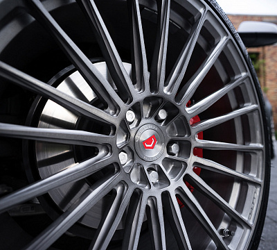 Фото дисков Vossen S17-04 на Tesla Model S