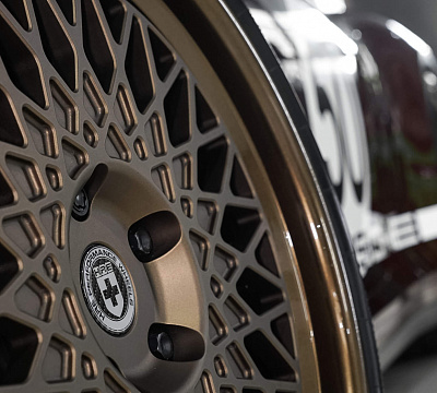 Фото дисков HRE 501 на Porsche 911 VIII