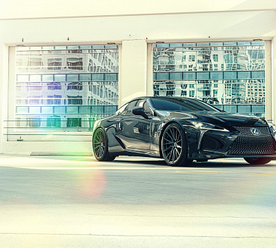 Фото дисков Vossen HF-4T на Lexus LC 500