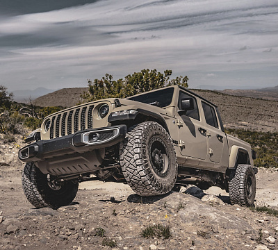 Фото дисков Black Rhino ABRAMS на Jeep Gladiator II (JT)