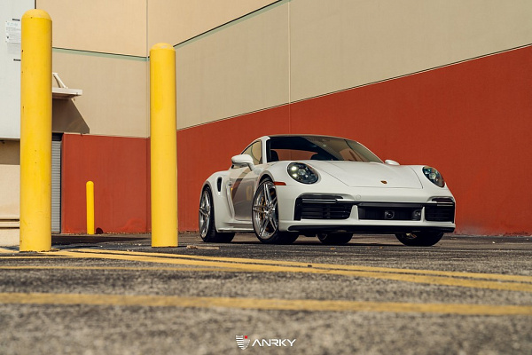 Фото дисков Anrky AN27 Полированный лак на Porsche 911 VIII