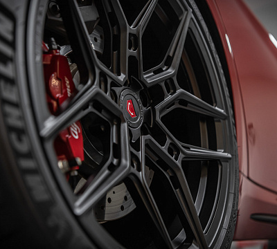 Фото дисков Vossen EVO-4R на Alfa Romeo Giulia II (952)
