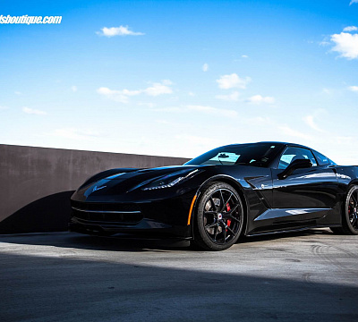 Фото дисков HRE P101 на Chevrolet Corvette C7