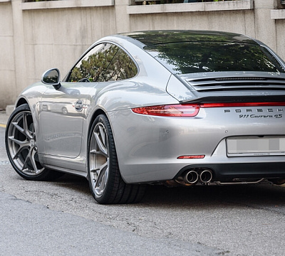 Фото дисков HRE P101 на Porsche 911 VII