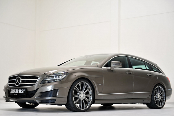 Фото дисков BRABUS Monoblock R Глянцевый графит на Mercedes-Benz CLS (C218)