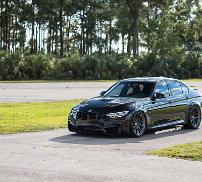 Фото дисков HRE P204 на BMW 3/M3 (F3x/F80)