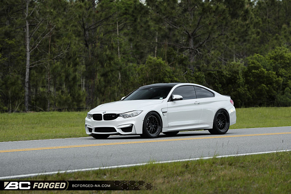 Фото дисков BC Forged LE81 // MLE81 Черный матовый на BMW 4/M4 (F32/F82)