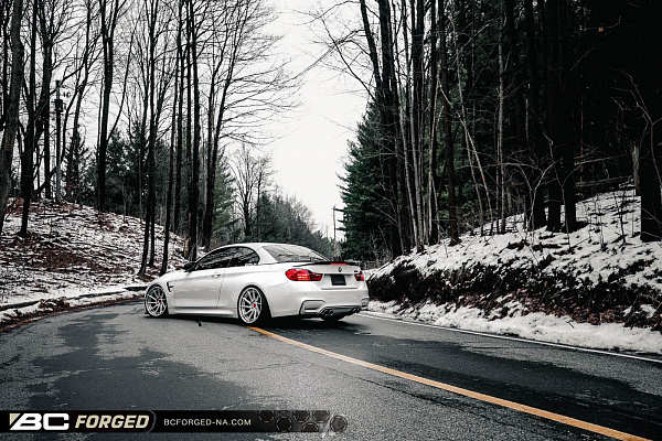 Фото дисков BC Forged HCA210 Глянцевый лак на BMW 4/M4 (F32/F82)