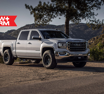 Фото дисков HRE FT1 на GMC Sierra III