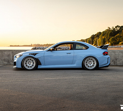 Фото дисков HRE 528 на BMW 2/M2 (G42/G87)