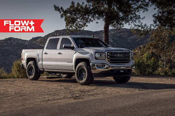 Фото дисков HRE FT1 Черный сатин на GMC Sierra III
